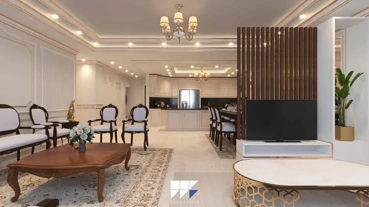 اپارتمان 112 متری در سعادت اباد، مرواریدها