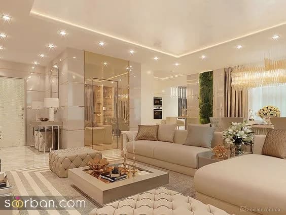 اپارتمان 195 متری در سعادت اباد، بالای کاج