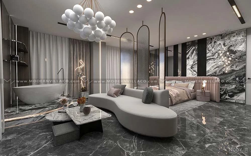اپارتمان 105 متری در سعادت اباد، کاج
