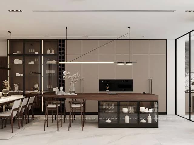 اپارتمان 115 متری در سعادت اباد، سرو غربی