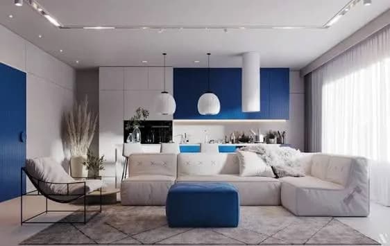 اپارتمان 123 متری در سعادت اباد، بالای کاج