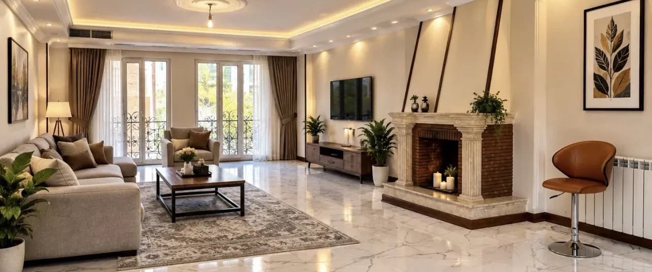 70متر 2 خواب فول امکانات